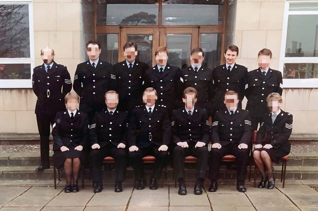 Phil Cleary on Sergeants course (1988 - top row, 2nd from the right).